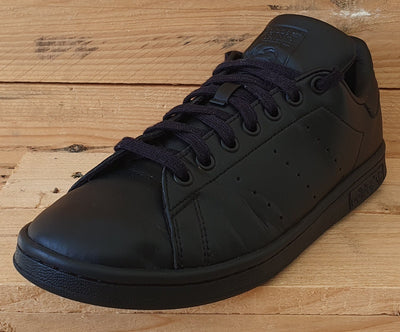 Adidas Stan Smith Low Leather Trainers UK8/US8.5/EU42 FX5499 Triple Black