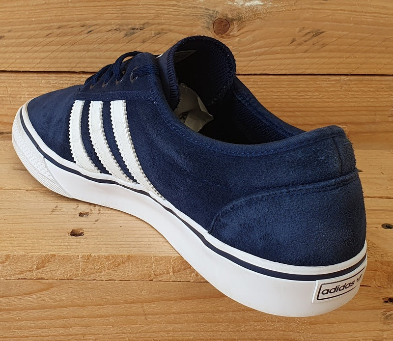 Adidas Adi Ease Low Suede Trainers UK10/US10.5/EU44.5 DB3112 Navy Blue/White/Gum