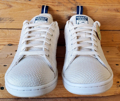 Adidas Stan Smith Low Primeknit Trainers UK10/US10.5/EU44.5 S75024 Chalk White