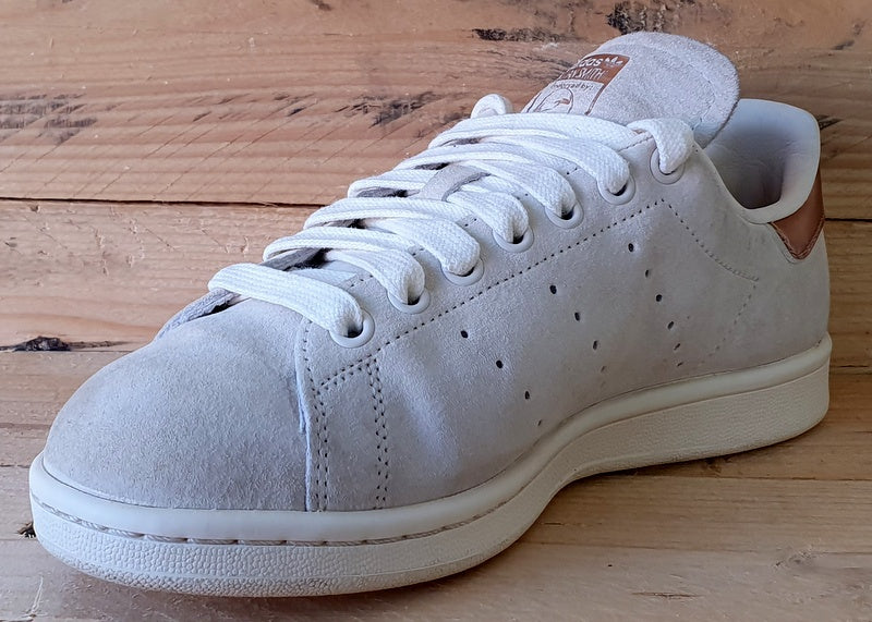 Adidas Stan Smith Low Suede Trainers UK5/US6.5/EU38 BB2712 Grey/Rose Gold