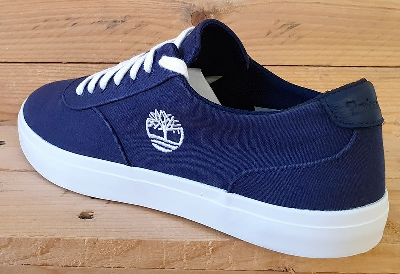 Timberland Mylo Bay Low Canvas Trainers UK6.5/US7/EU40 A33118 Navy Blue