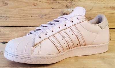 Adidas Superstar Low Leather Trainers UK8/US9.5/EU42 CP9722 Vapor Pink