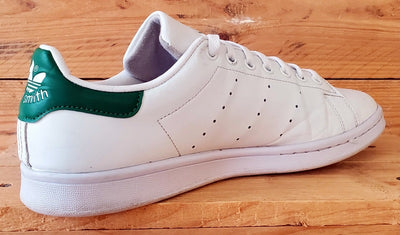 Adidas Stan Smith Low Leather Trainers UK9/US9.5/EU43 FX5502 White/Green