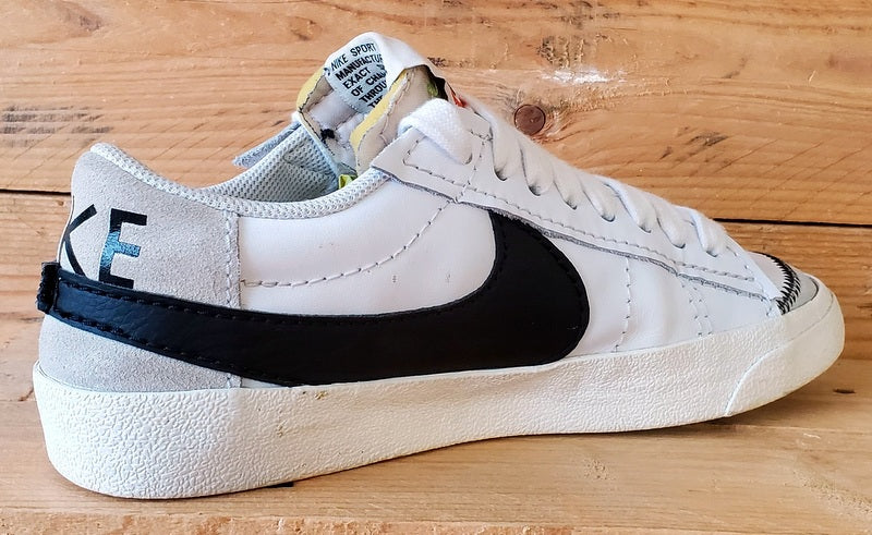 Nike Blazer 77 Jumbo Low Leather Trainers UK7.5/US8.5/E42 DN2158-101 White/Black