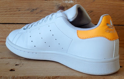 Adidas Stan Smith Low Leather Trainers UK5/US5.5/EU38 FY2556 White/Orange