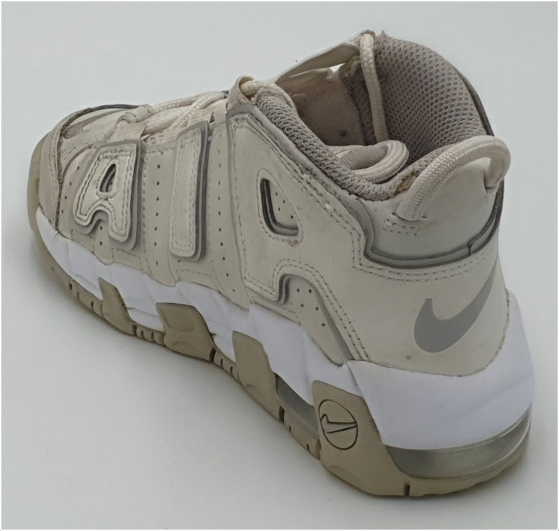 Nike Air More Uptempo Leather Kids Trainers DM1026-001 Beige UK11/US11.5C/EU28.5