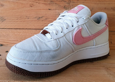 Nike Air Force 1 '07 Low Catechu Trainers UK5/US7.5/EU38.5 CZ0269-101 White/Pink