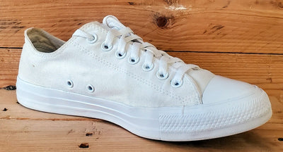Converse Chuck Taylor All Star Low Canvas Trainers UK8.5/US8.5/EU42 1U647 White