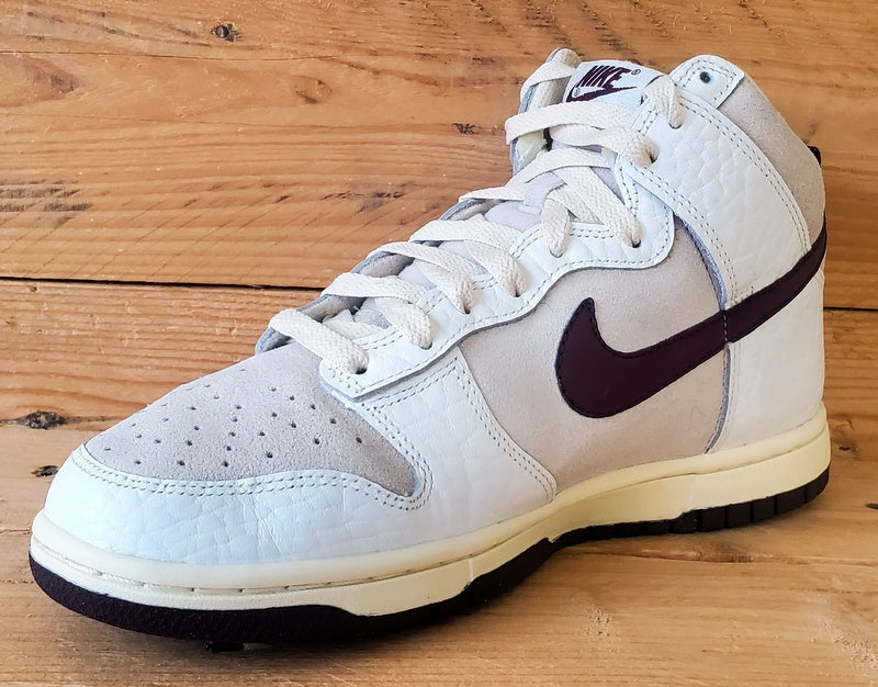 Nike Dunk Mid Suede/Leather Trainers UK4.5/US7/EU38 FB8482-100 Light Orewood