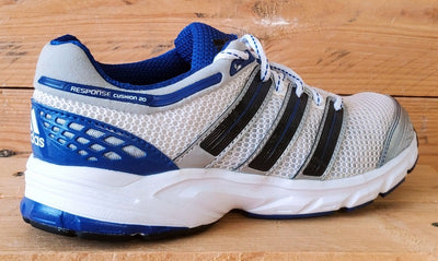 Adidas Response Cushion Low Textile Trainers UK5/US5.5/EU38 G50175 White/Blue