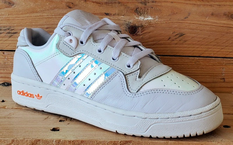 Adidas Rivalry Low Leather Trainers UK6/US7.5/EU39 EE5129 Orchid Tint