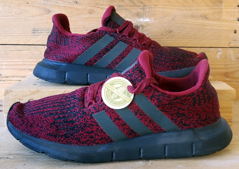 Adidas Originals Low Textile Trainers UK9.5/US10/EU44 DB3302 Red Grey Black
