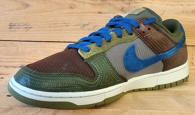 Nike Dunk Cacao Low Textile Trainers UK11/US12/EU46 DR0159-200 Green/Brown