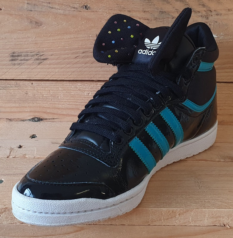 Adidas Top Ten Sleek Series Mid Trainers UK6/US7.5/EU39 G61360 Black/White