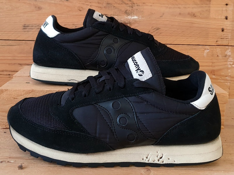 Saucony Jazz Original Low Textile Trainers UK8/US9/EU42.5 S70368-9 Black