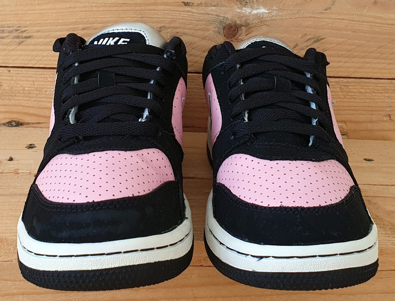 Nike Vintage Low Suede/Leather Trainers UK5/US5.5Y/EU38 318981-601 Black/Pink