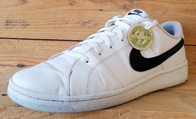 Nike Court Royale Low Leather Trainers UK9/US10/EU44 DH3160-101 White/Black
