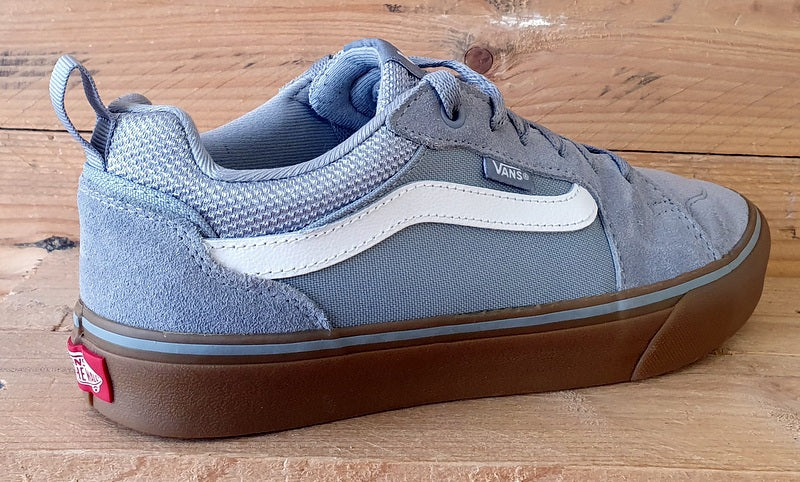 Vans Off The Wall Low Suede/Textile Trainers UK7/US8/EU40.5 721454 Grey Gum