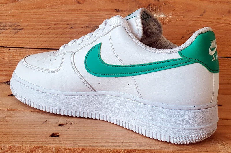 Nike Air Force 1 Low Leather Trainers UK5.5/US8/EU39 DV3808-108 White/Green