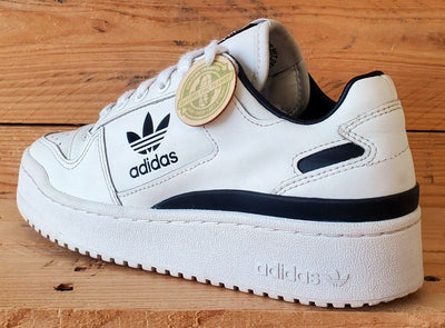 Adidas Forum Bold Low Leather Trainers UK5/US6.5/EU38 GY5921 White/Black