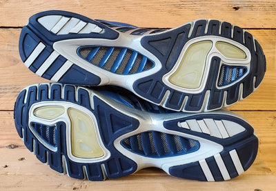 Adidas Climacool Low Leather Trainers UK7.5/US8/EU41.5 553686 Blue/Silver