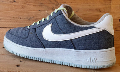 Nike Air Force 1 Low Recycled Canvas Trainers UK9.5/US10.5/E44.5 CN0866-002 Grey