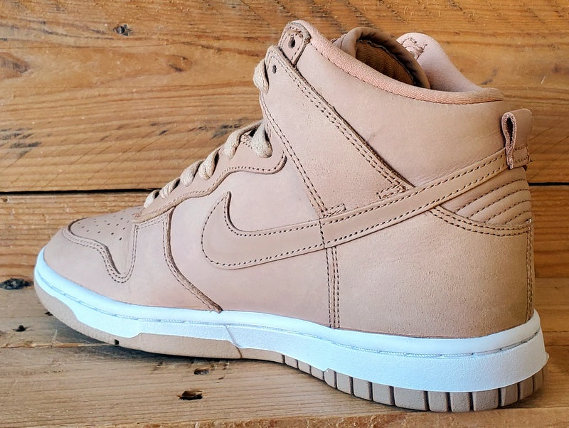 Nike Dunk Premium Mid Suede Trainers UK4/US6.5/EU37.5 DX2044-201 Vachetta Tan