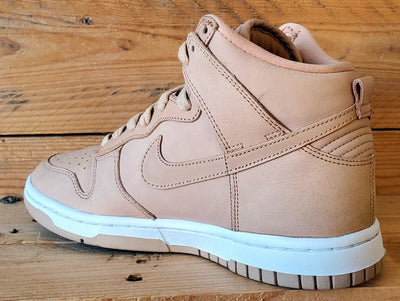 Nike Dunk Premium Mid Suede Trainers UK4/US6.5/EU37.5 DX2044-201 Vachetta Tan