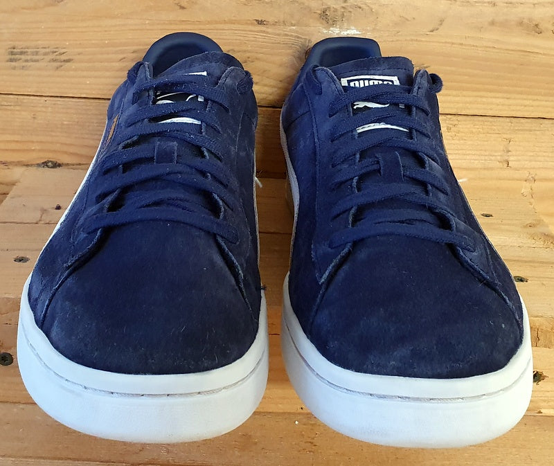 Puma Court Star Low Suede Trainers UK12/US13/EU47 366574-04 Navy/White