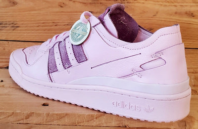 Adidas Forum 84 Minimalist Low Leather Trainers UK11/US11.5/EU46 FY8277 Pink 