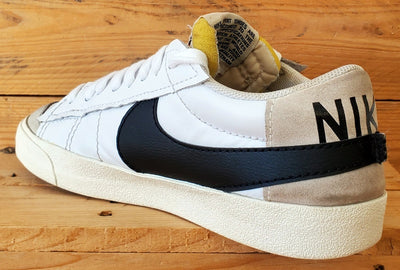 Nike Blazer 77 Jumbo Low Leather Trainers UK12/US13/E47.5 DN2158-101 White/Black