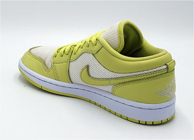 Nike Air Jordan 1 Low Trainers DH9619-103 Limelight Green/White UK4/US6.5/EU37.5