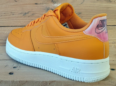 Nike Air Force 1 Essential Low Trainers UK4/US6.5/EU37.5 AO2132-801 Orange Peel