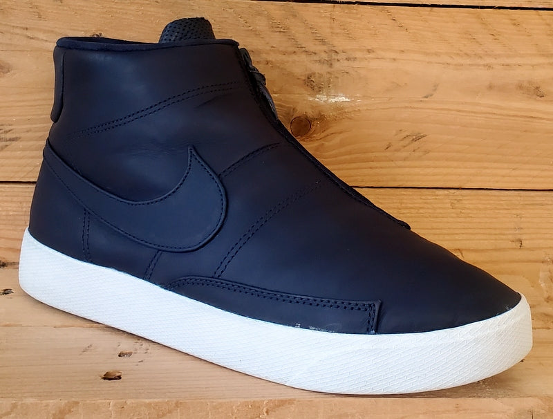 Nike Lab Blazer Mid Leather Trainers UK8.5/US9.5/EU43 874775-400 Obsidian Blue