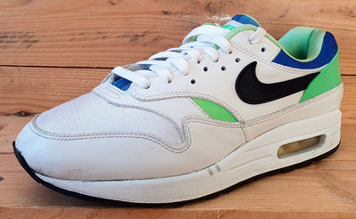 Nike Air Max 1 DNA CH Low Leather Trainers UK8/US9/EU42.5 AR3863-100 Green Royal