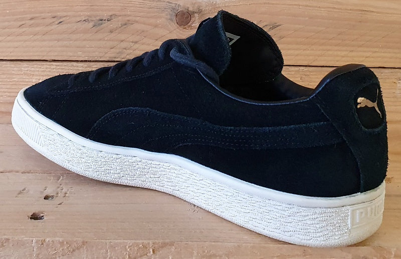 Puma Suede Classic Low Trainers UK6.5/US9/EU40 359030 01 Black/Cream