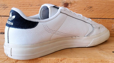 Adidas Continental Vulc Low Leather Trainers UK8/US8.5/EU42 EG4588 White/Navy