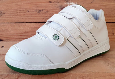 Adidas Vintage Low Leather Trainers UK5/US5.5/EU38 G04977 White/Green 