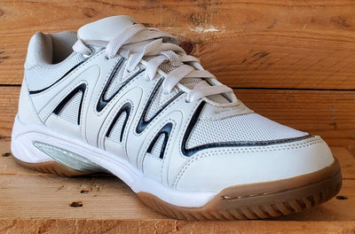 Dunlop Court Master III Low Leather Trainers UK8/US9/EU42 K/1013/100 White/Black