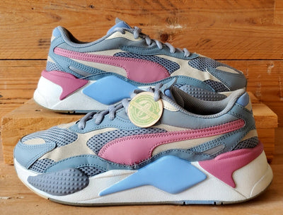 Puma RS-X3 Millenium Low Textile Trainers UK7.5/US8.5/EU41 373236-06 Grey/Pink