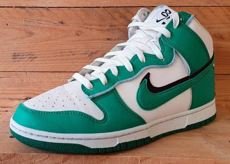 Nike Dunk High SE Leather Trainers UK10/US11/EU45 DO9775-001 Stadium Green