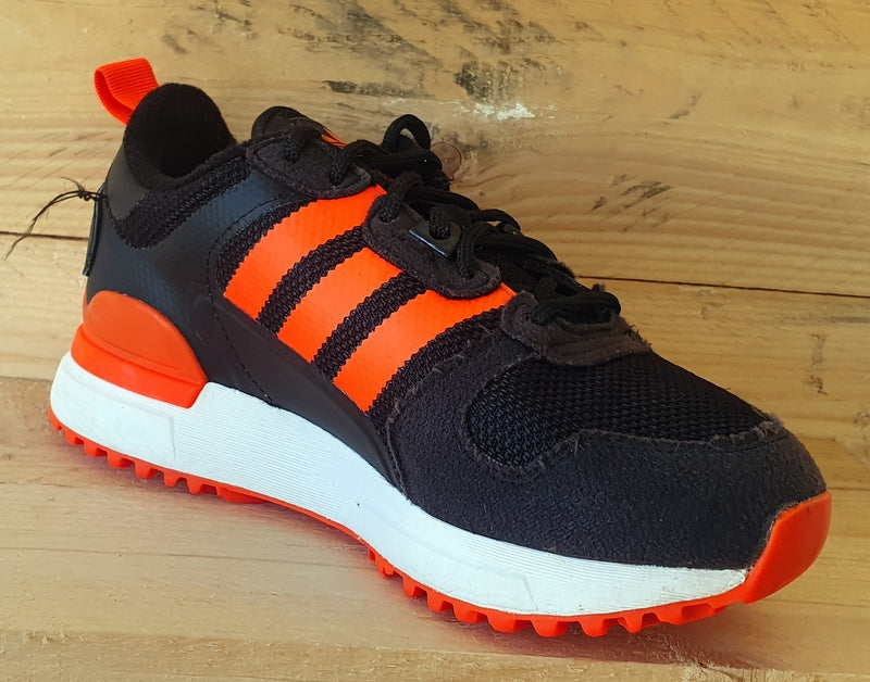 Adidas ZX 700 Low Textile Trainers UK3/US3.5/EU35.5 H68623 Black/Orange