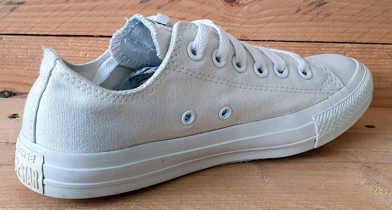 Converse Chuck Taylor All Star Low Trainers 1T747 Triple White UK5/US7/EU37.5