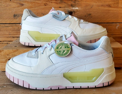 Puma Cali Dream Low Leather Trainers UK6/US8.5/EU39 383112-01 White