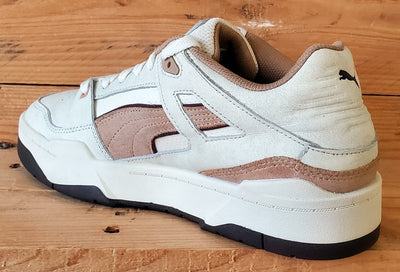 Puma Slipstream Low Leather Trainers UK6.5/US7.5/EU40 390059-03 Dusty Tan/White