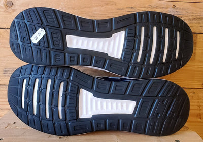 Adidas Runfalcon Low Textile Trainers UK9.5/US10/EU44 F36201 Navy/White