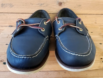 Timberland Classic Leather Boat Shoes UK9/US9.5/EU43.5 74036 Navy