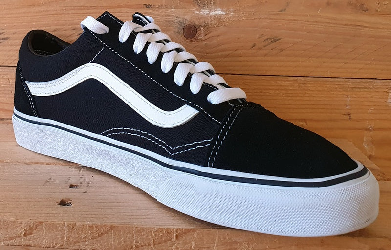 Vans Off The Wall Low Canvas/Suede Trainers UK9/US10/EU43 507698 Black/White