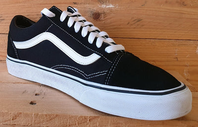 Vans Off The Wall Low Canvas/Suede Trainers UK9/US10/EU43 507698 Black/White