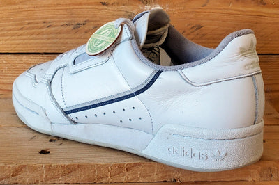 Adidas Continetal 80 Low Leather Trainers UK8/US8.5/EU42 EE5342 Cloud White